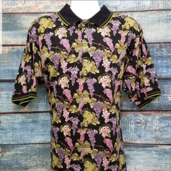 Nicole Miller Other - SOLD Nicole Miller men's grape cluster shirt sz XL